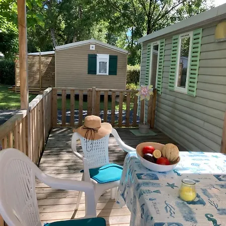 Chalet Cosy Lili - Mobilhome Mandarine - Proche Océan