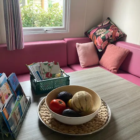 Cosy Lili - Mobilhome Mandarine - Proche Océan Chalet