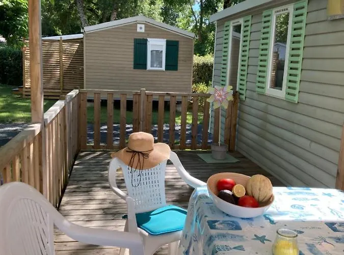 木屋 Cosy Lili - Mobilhome Mandarine - Proche Ocean