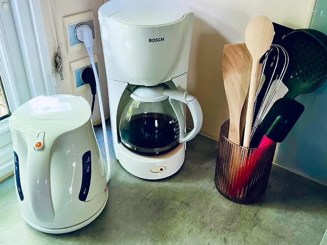 木屋 Cosy Lili - Mobilhome Mandarine - Proche Ocean 圣乔治德蒂