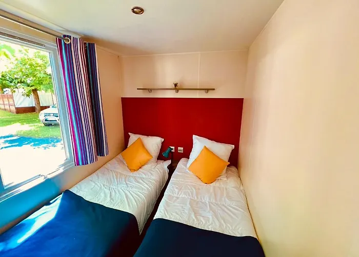 Cosy Lili - Mobilhome Mandarine - Proche Ocean 木屋 *